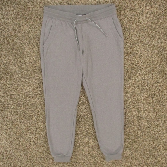 Columbia Joggers Women's Medium‎ Heather Gray Woven Tapered Sweatpants Pants - Picture 1 of 6
